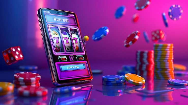 Antarmuka Permainan Angka 3D di platform batik slot dengan pilihan angka yang jelas